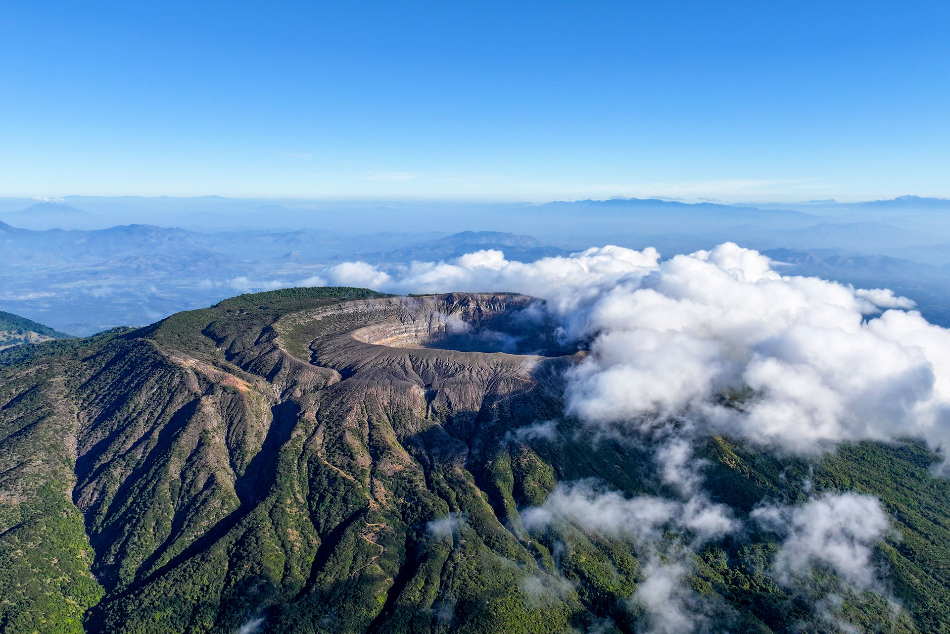 Imagen de Escalada Volcán Santa Ana